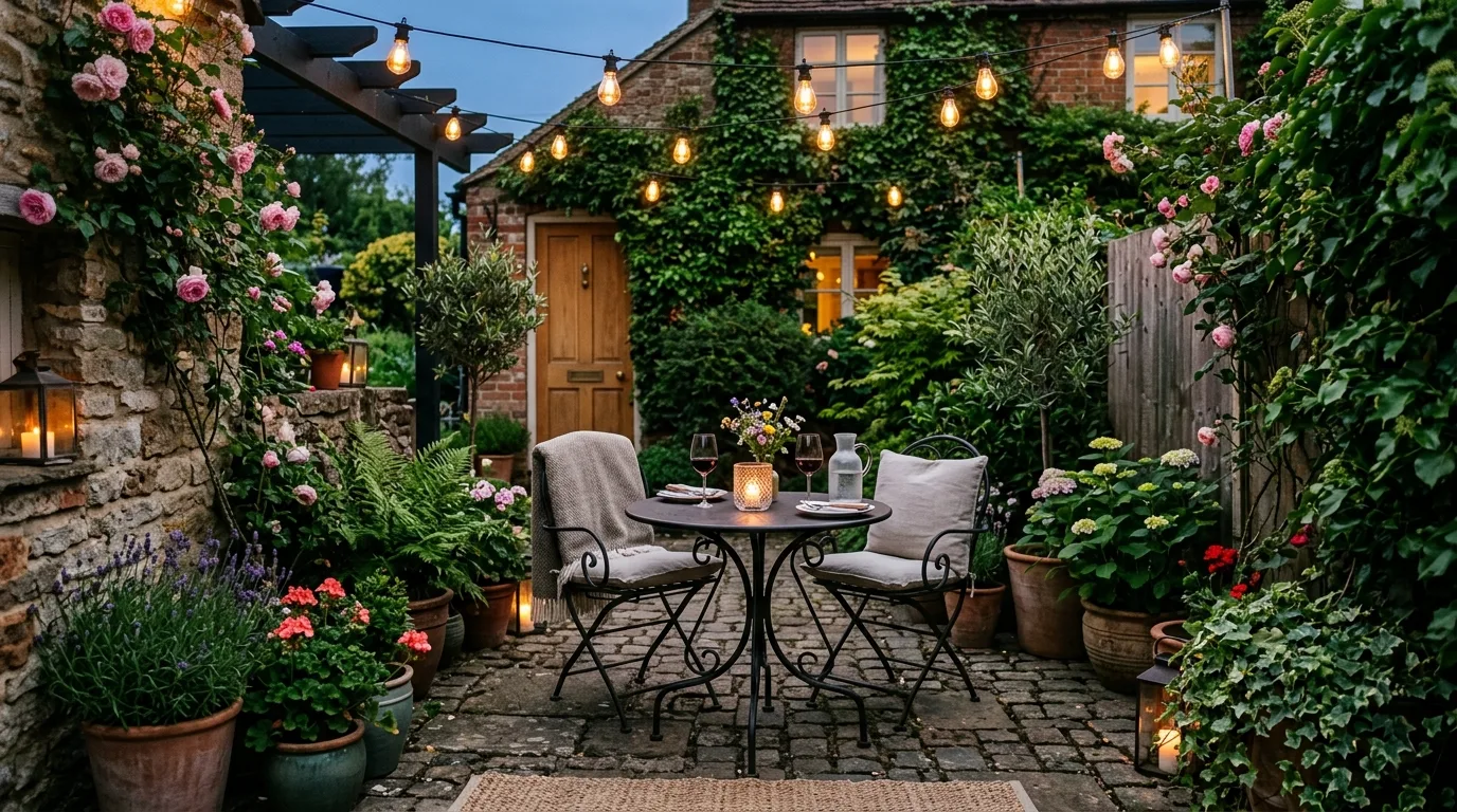 Shade Patio Garden Nook